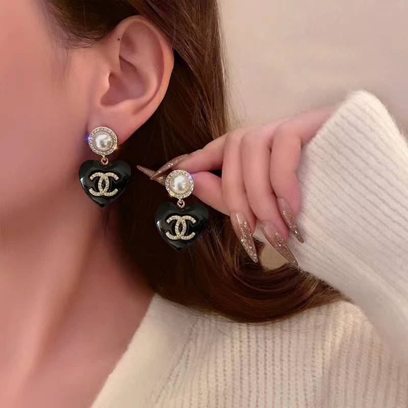 Ch*el earrings